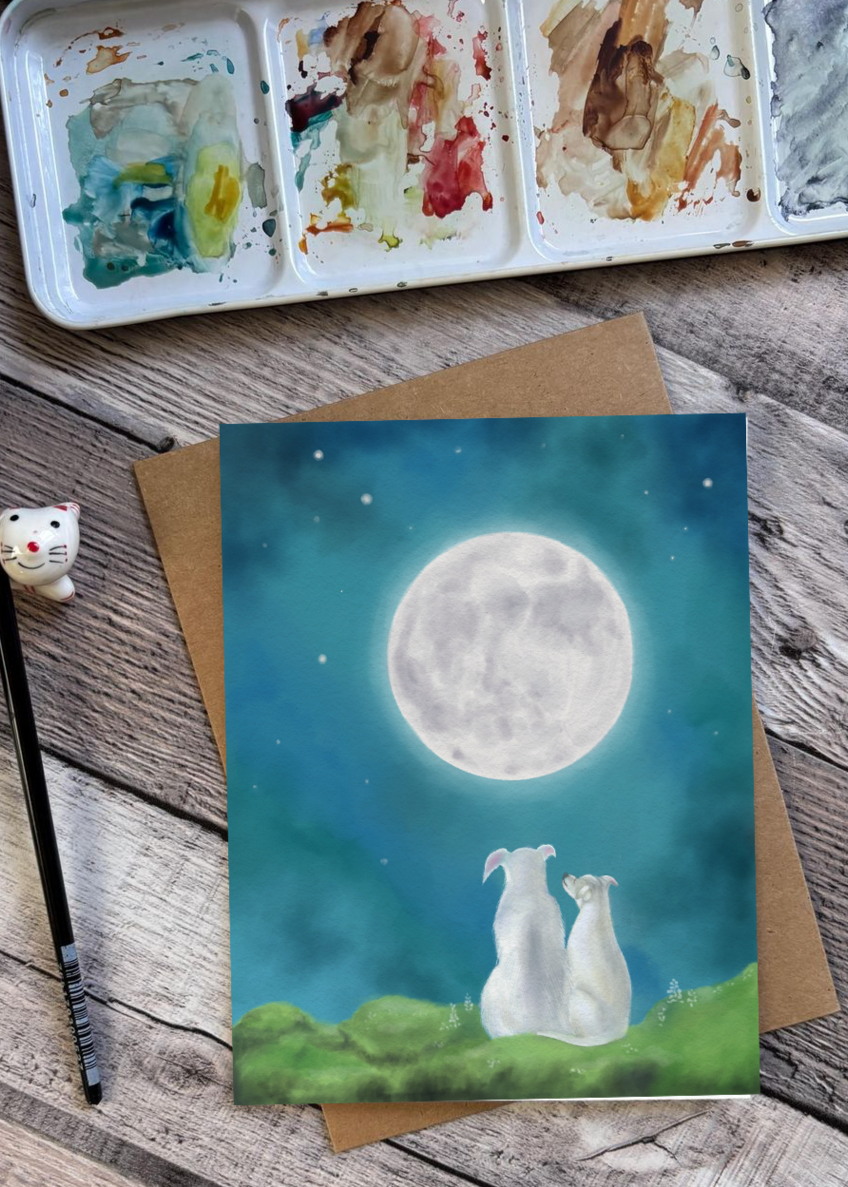 My Muses Card Shop My Muses Card Shop Harvest Moon Greeting Cards