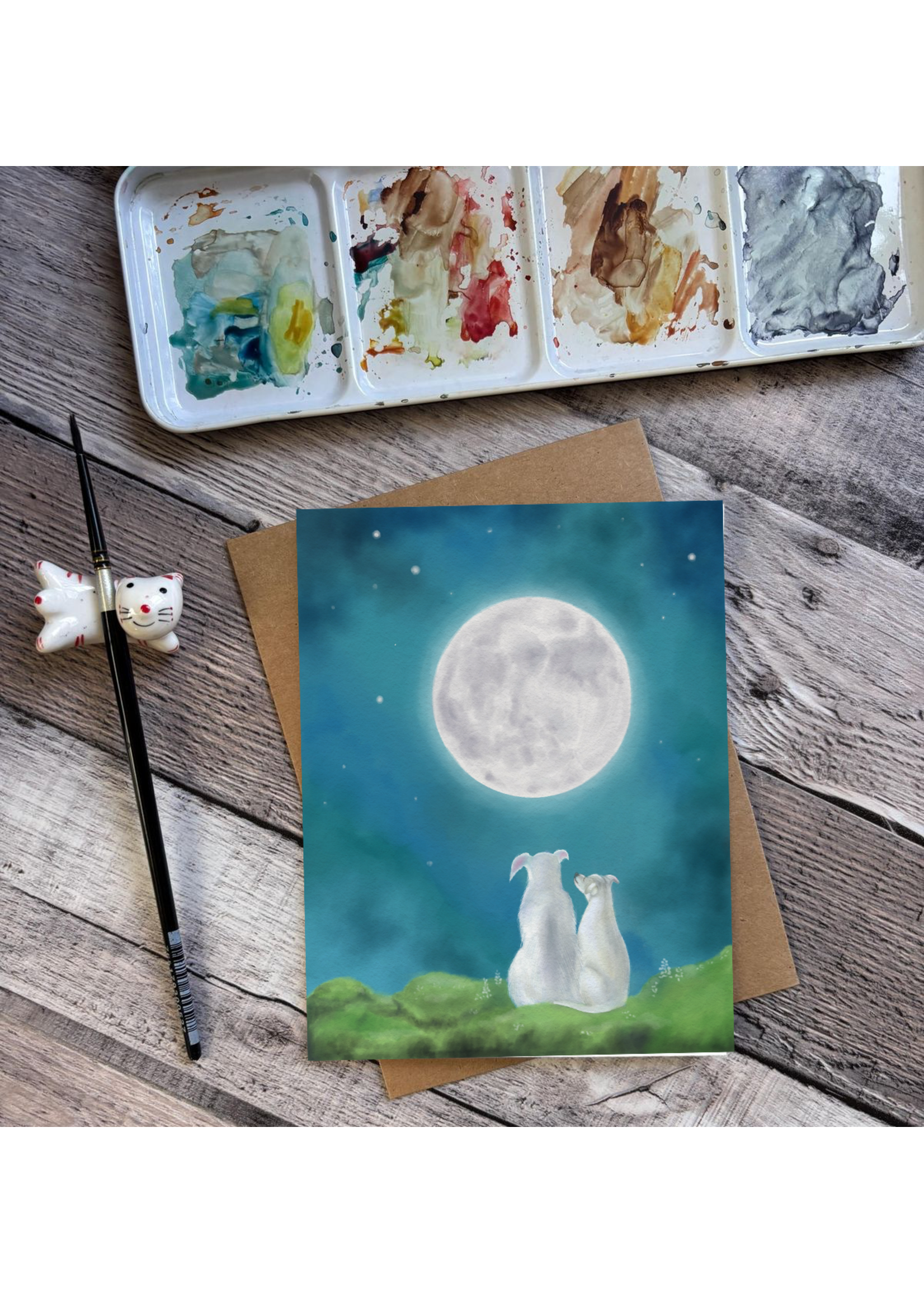 My Muses Card Shop My Muses Card Shop Harvest Moon Greeting Cards