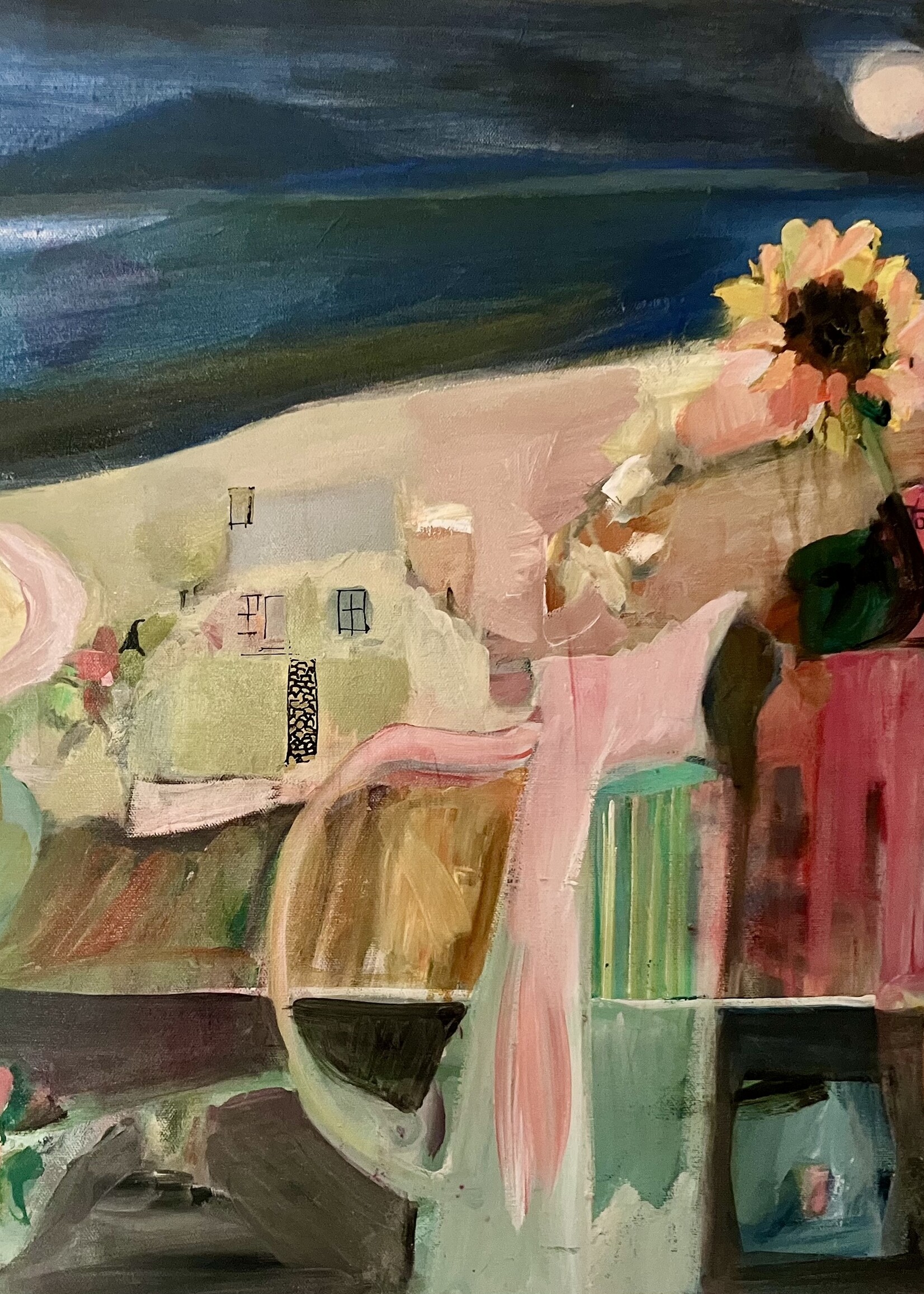 Kaidy Lewis Soft Vase Soft Pitcher 30”  x 24” MUSE Gallery