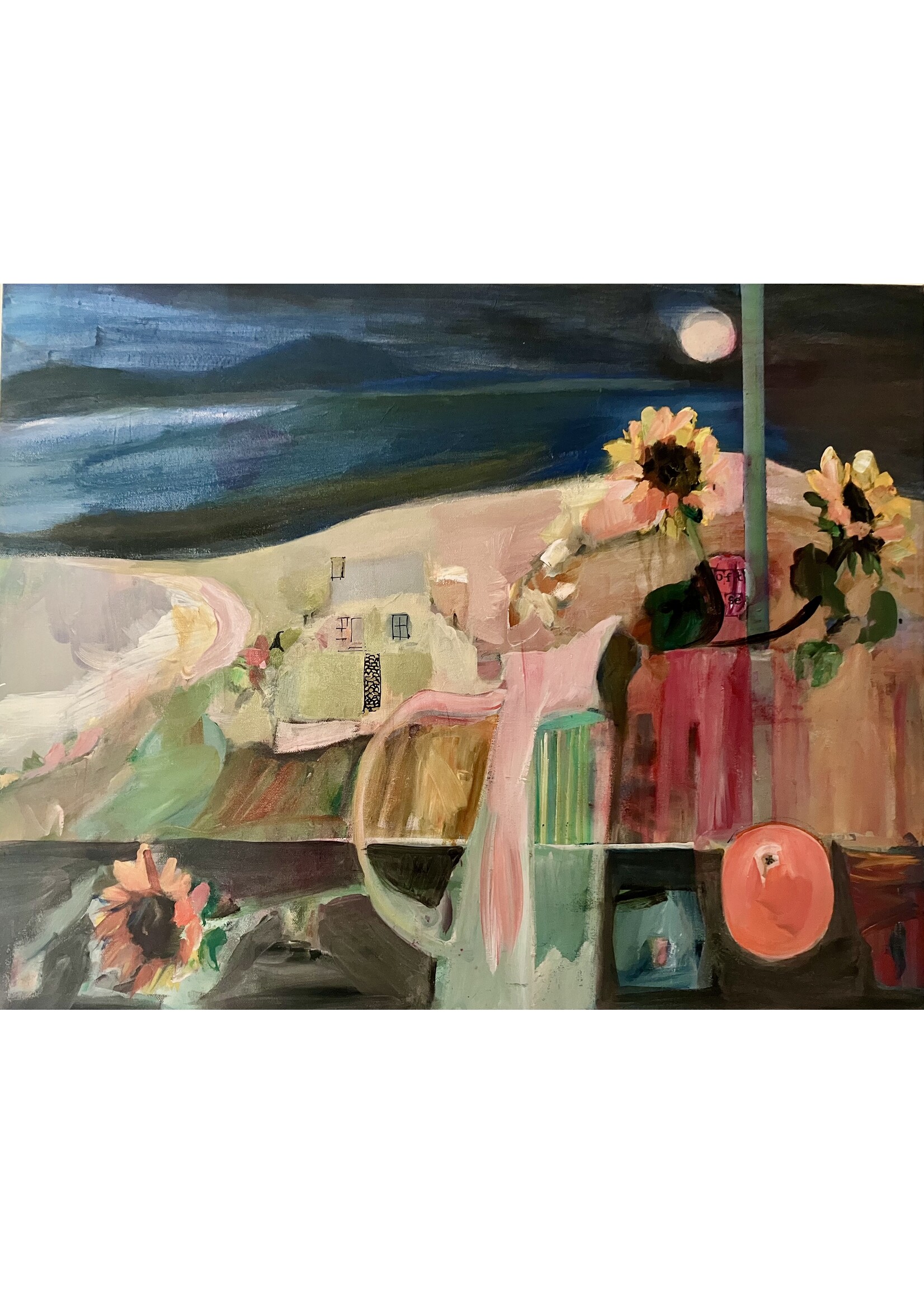 Kaidy Lewis Soft Vase Soft Pitcher 30”  x 24” MUSE Gallery