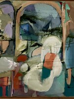 Kaidy Lewis Soft Vase Soft Space 17” x 32” MUSE Gallery