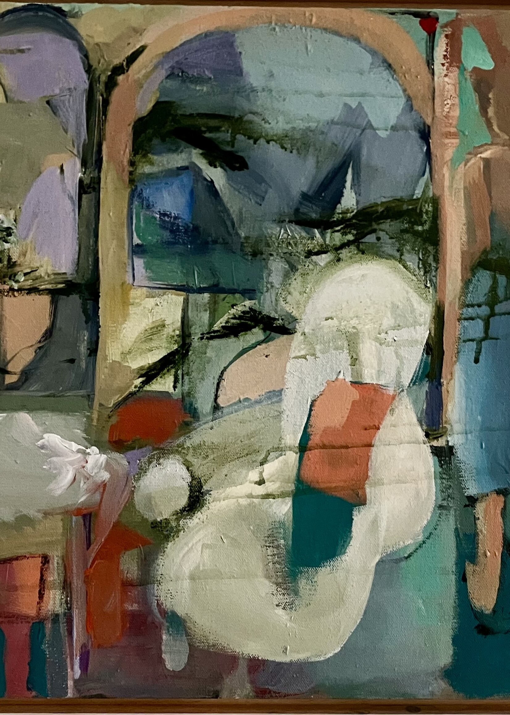 Kaidy Lewis Soft Vase Soft Space 17” x 32” MUSE Gallery