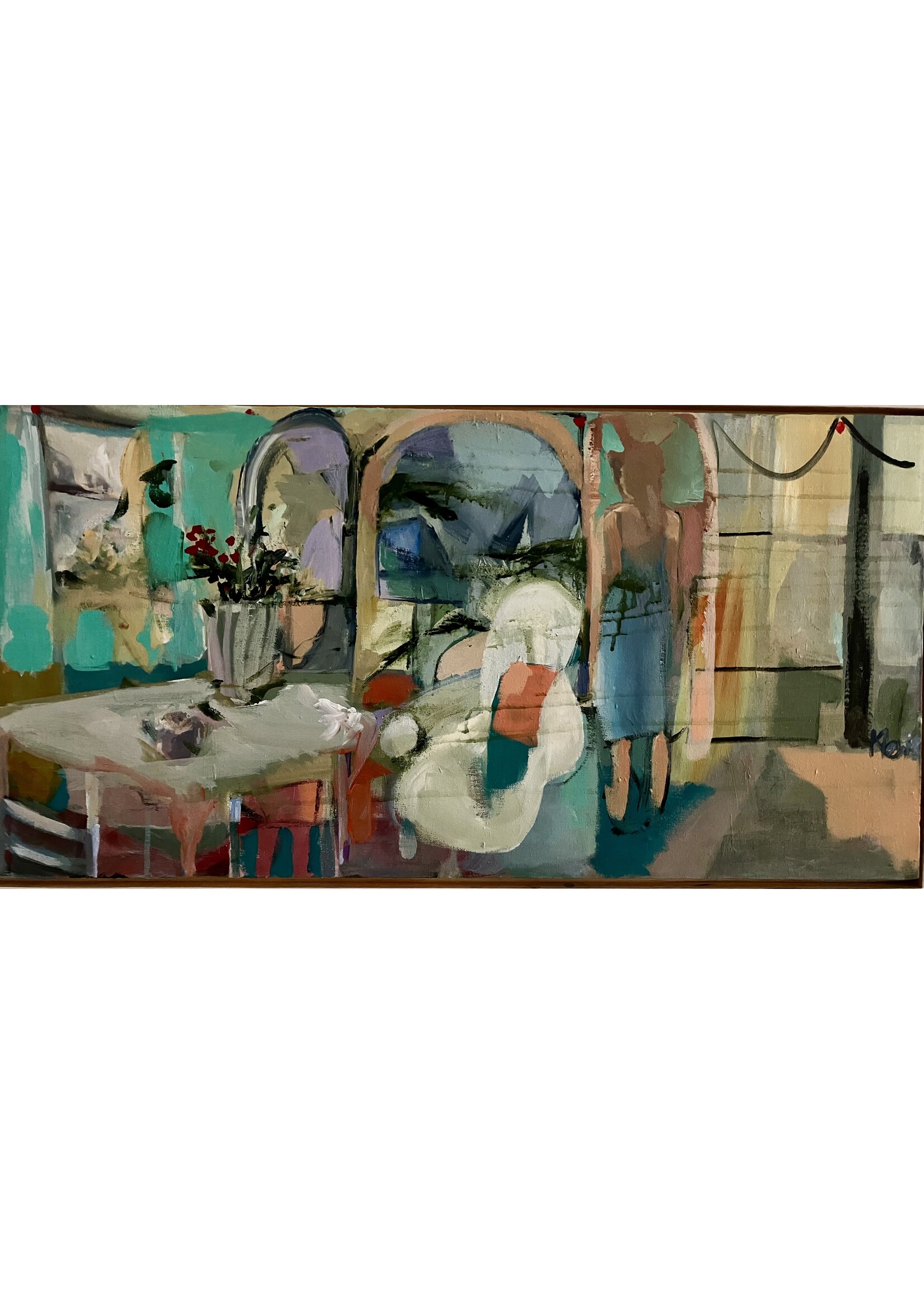 Kaidy Lewis Soft Vase Soft Space 17” x 32” MUSE Gallery