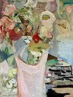 Kaidy Lewis Soft Vase Soft Lungs 40” x 30” MUSE Gallery