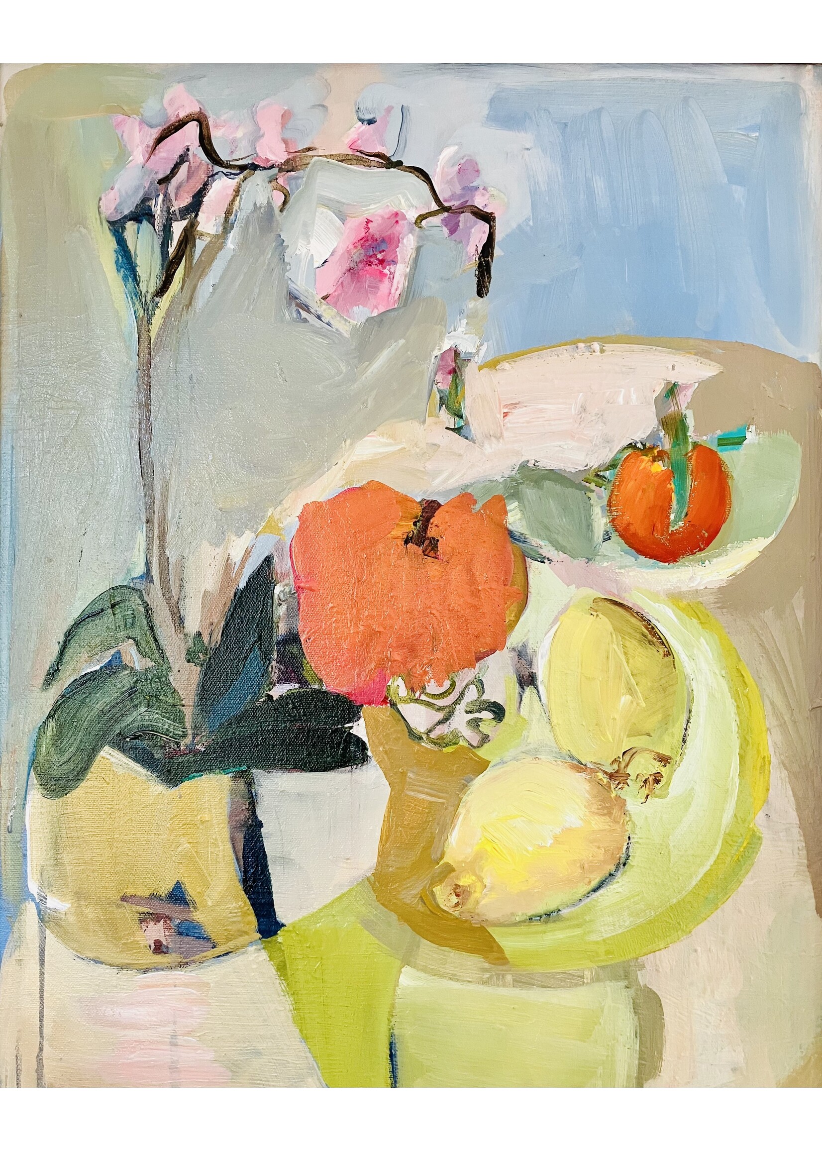 Kaidy Lewis Soft Vase Meet Me in the Middle 21” x 17” MUSE Gallery