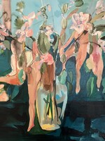 Kaidy Lewis Soft Vase Soft Vase 24” x 24” MUSE Gallery