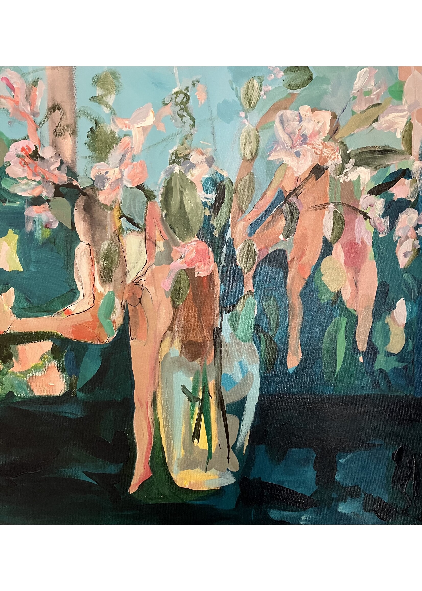 Kaidy Lewis Soft Vase Soft Vase 24” x 24” MUSE Gallery