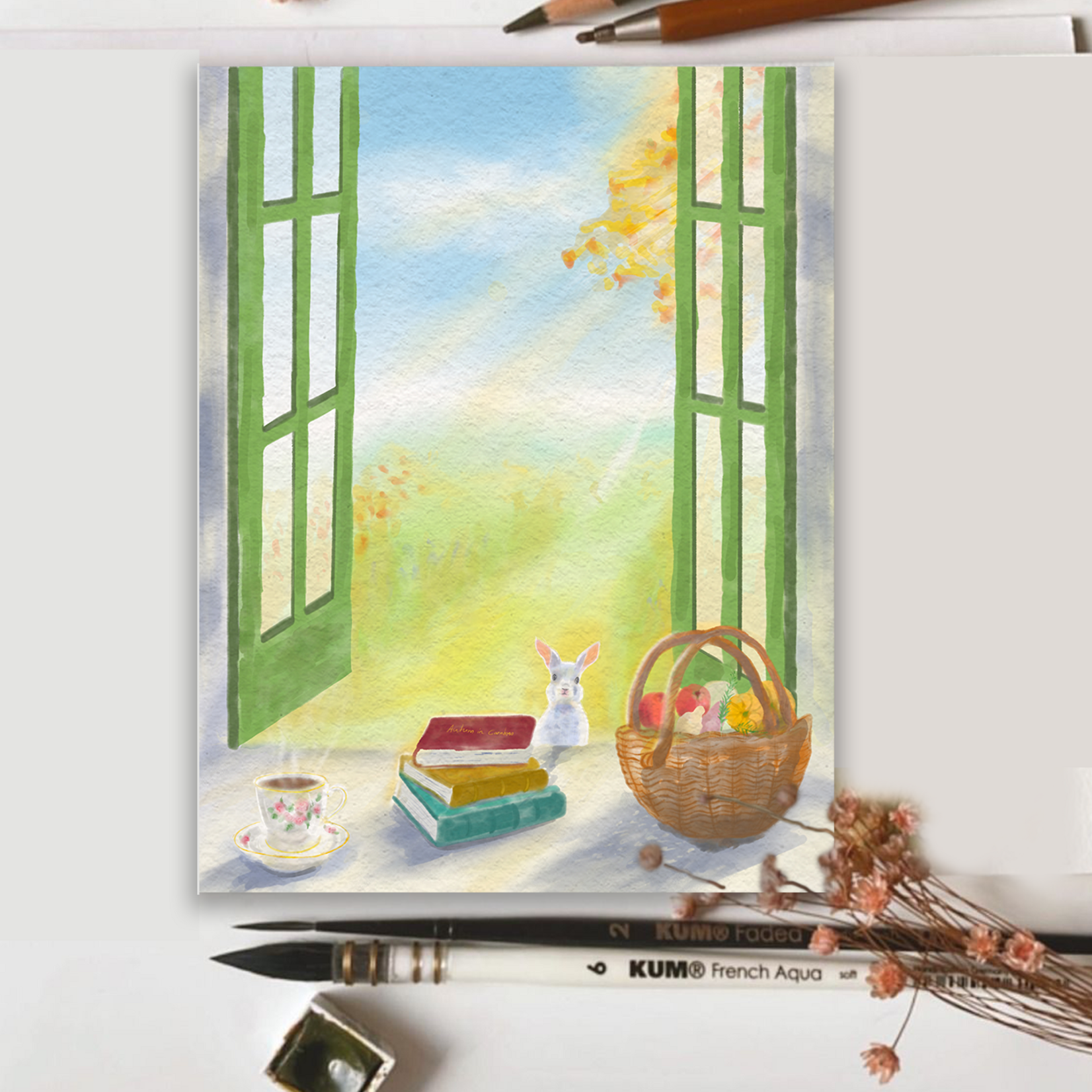 My Muses Card Shop My Muses Card Shop  Story Time Greeting Card