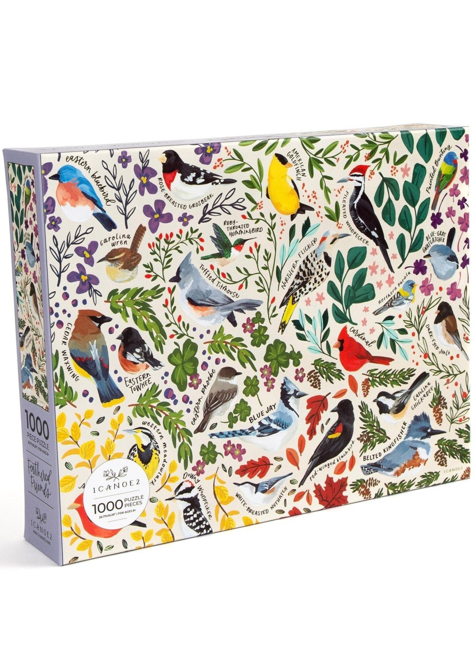 1Canoe2 1Canoe2 Feathered Friends 1000 Piece Puzzle