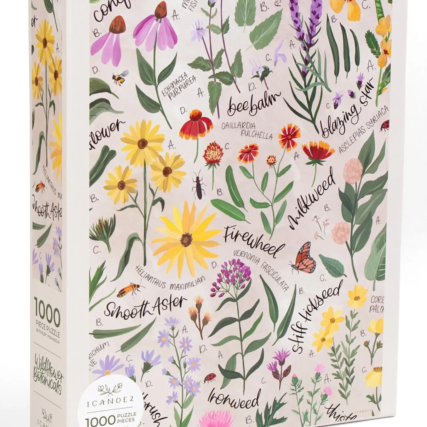 1Canoe2 1Canoe2 Wildflower Botanicals 1000 Piece Puzzle