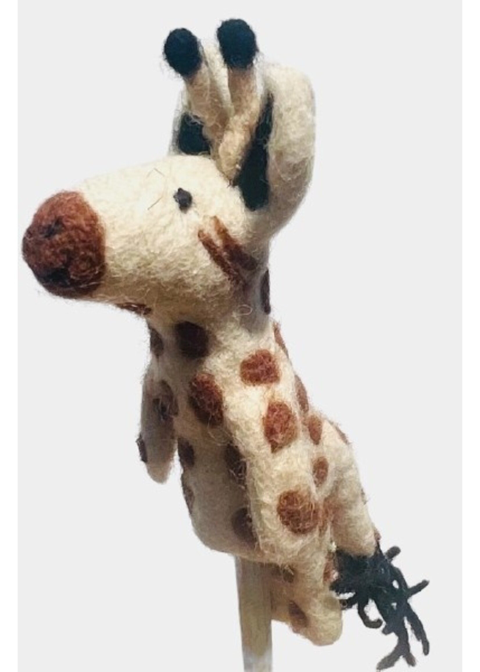 Giftsland Felt Finger Puppet Giraffe