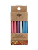 Big Dipper Wax Works Big Dipper Beeswax Tall Birthday Candles Pastel multi