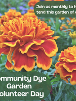 My Muses Card Shop Community Dye Garden Volunteer Day (October 13th 2025)