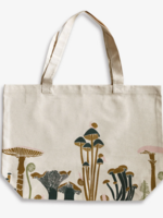 june & december organic tote bag - mushroom
