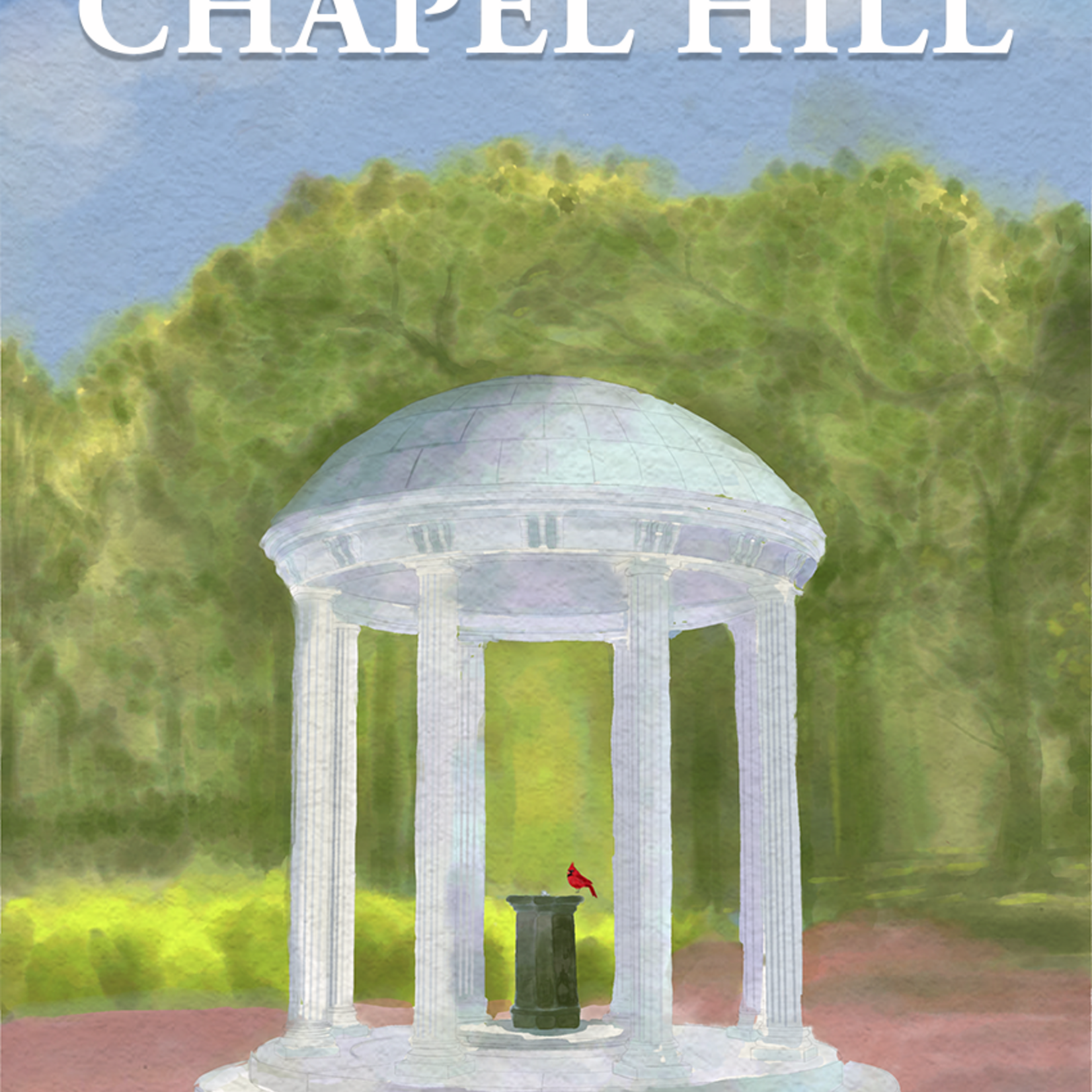 My Muses Card Shop My Muses Card Shop Chapel Hill Old Well postcard by Abhi