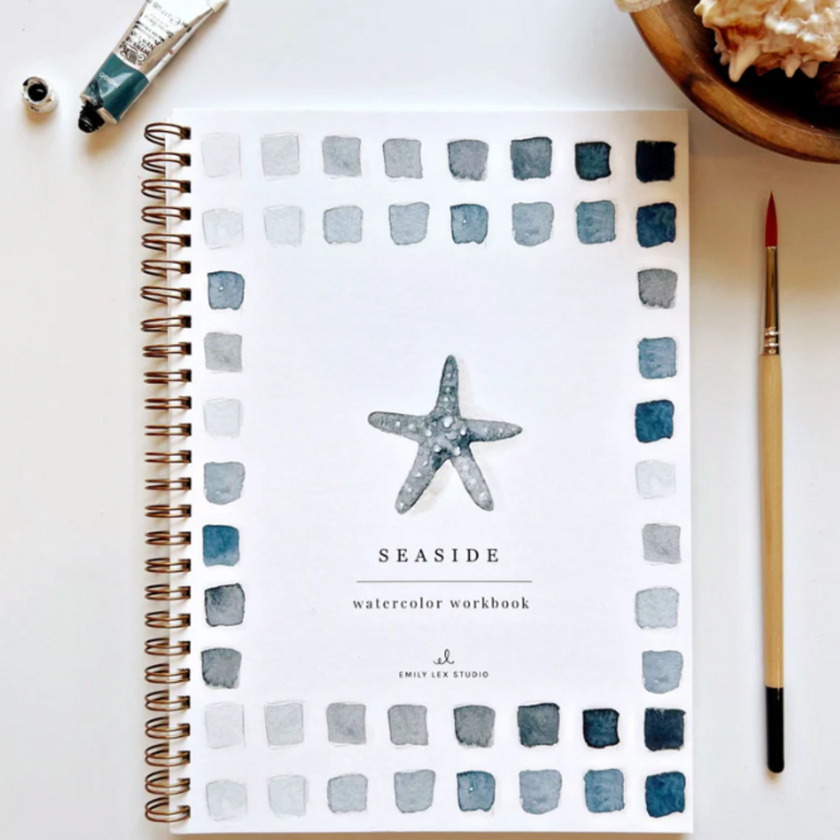 Emily lex studio Emily lex studio seaside watercolor workbook