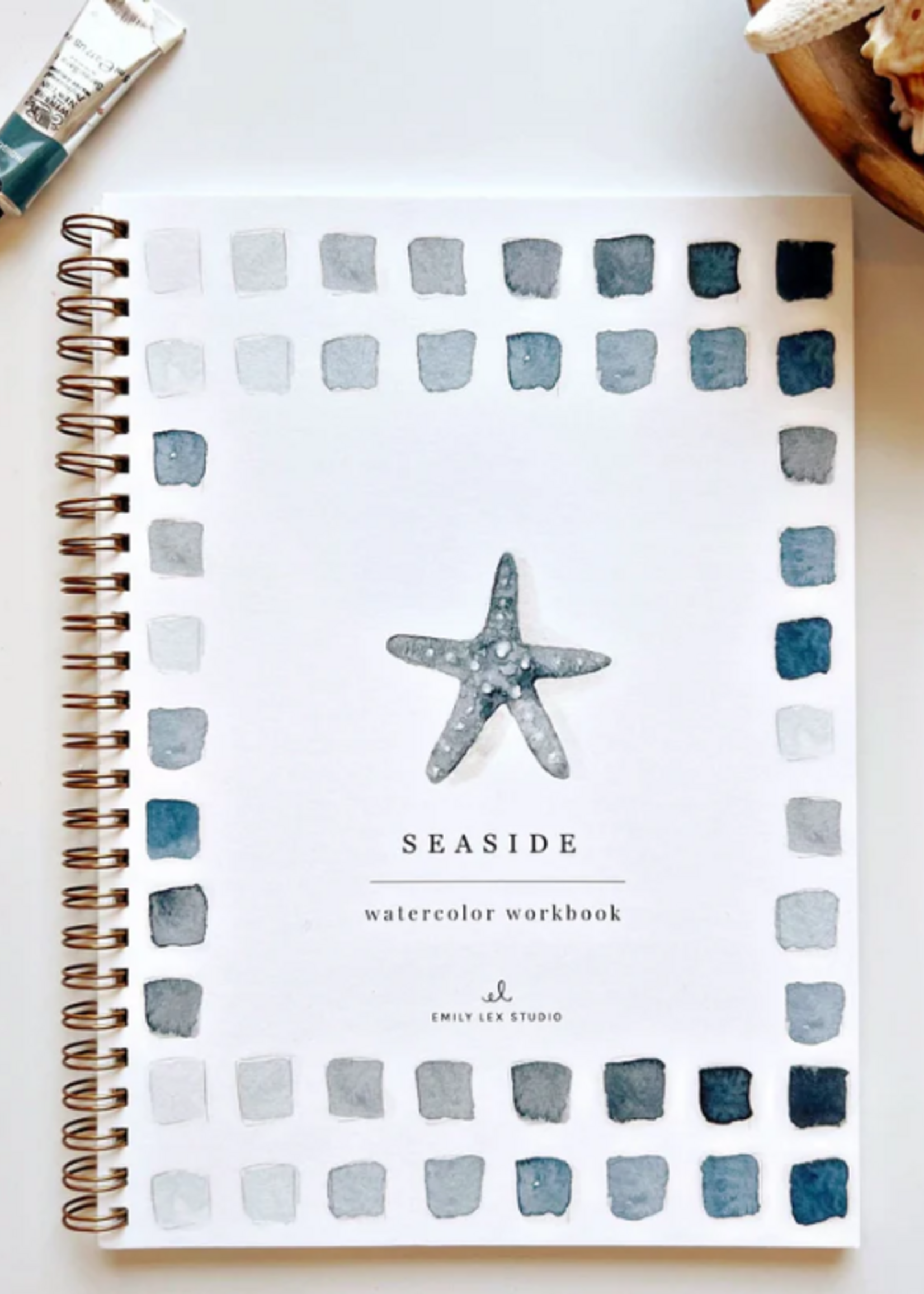 Emily lex studio Emily lex studio seaside watercolor workbook