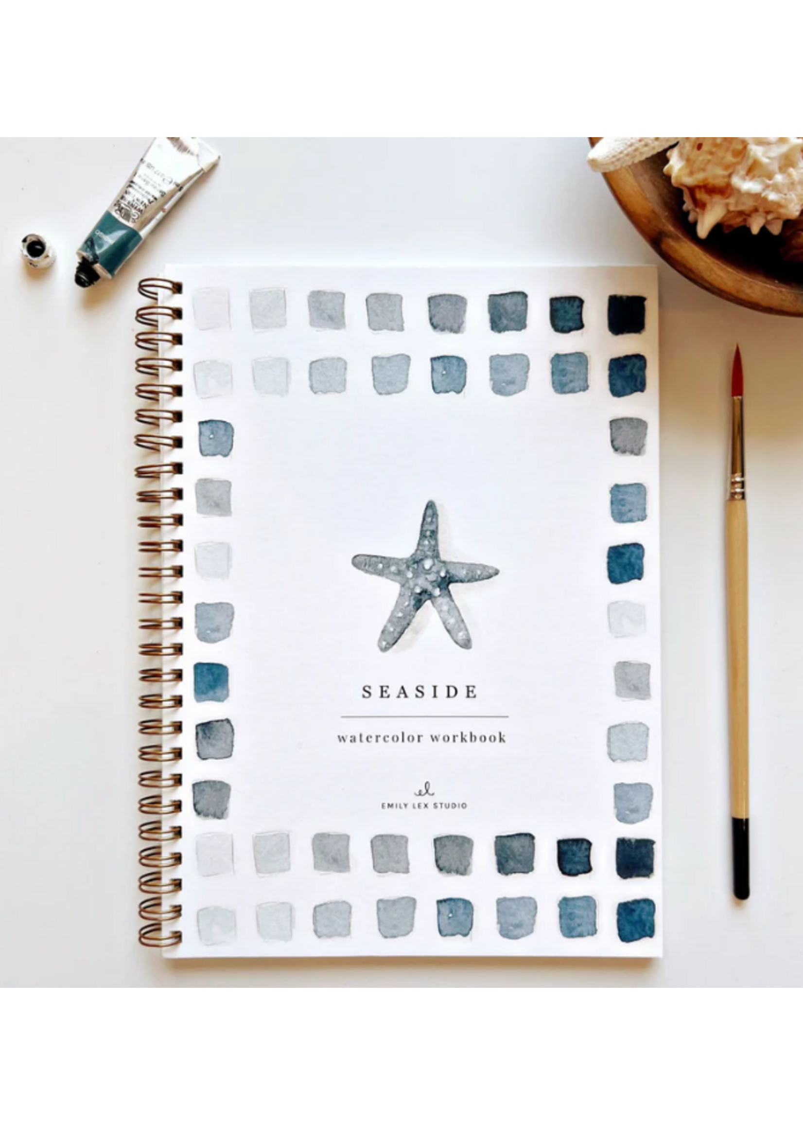 Emily lex studio Emily lex studio seaside watercolor workbook