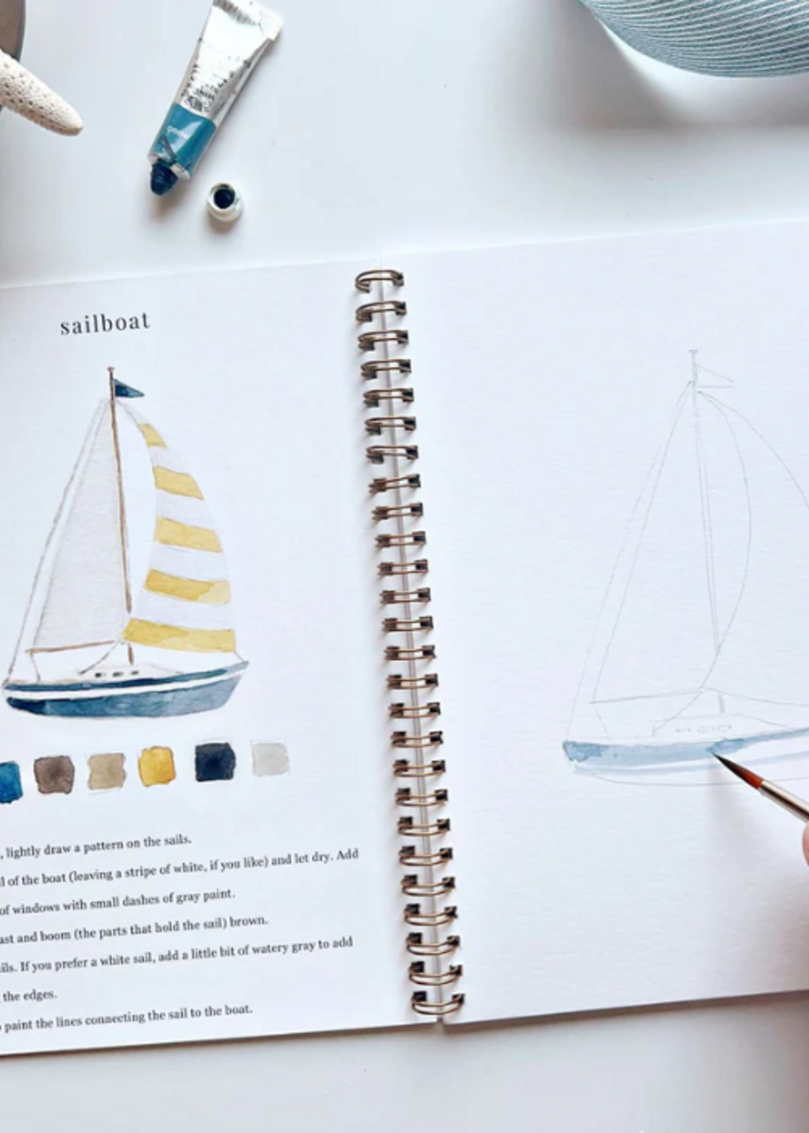Emily lex studio Emily lex studio seaside watercolor workbook