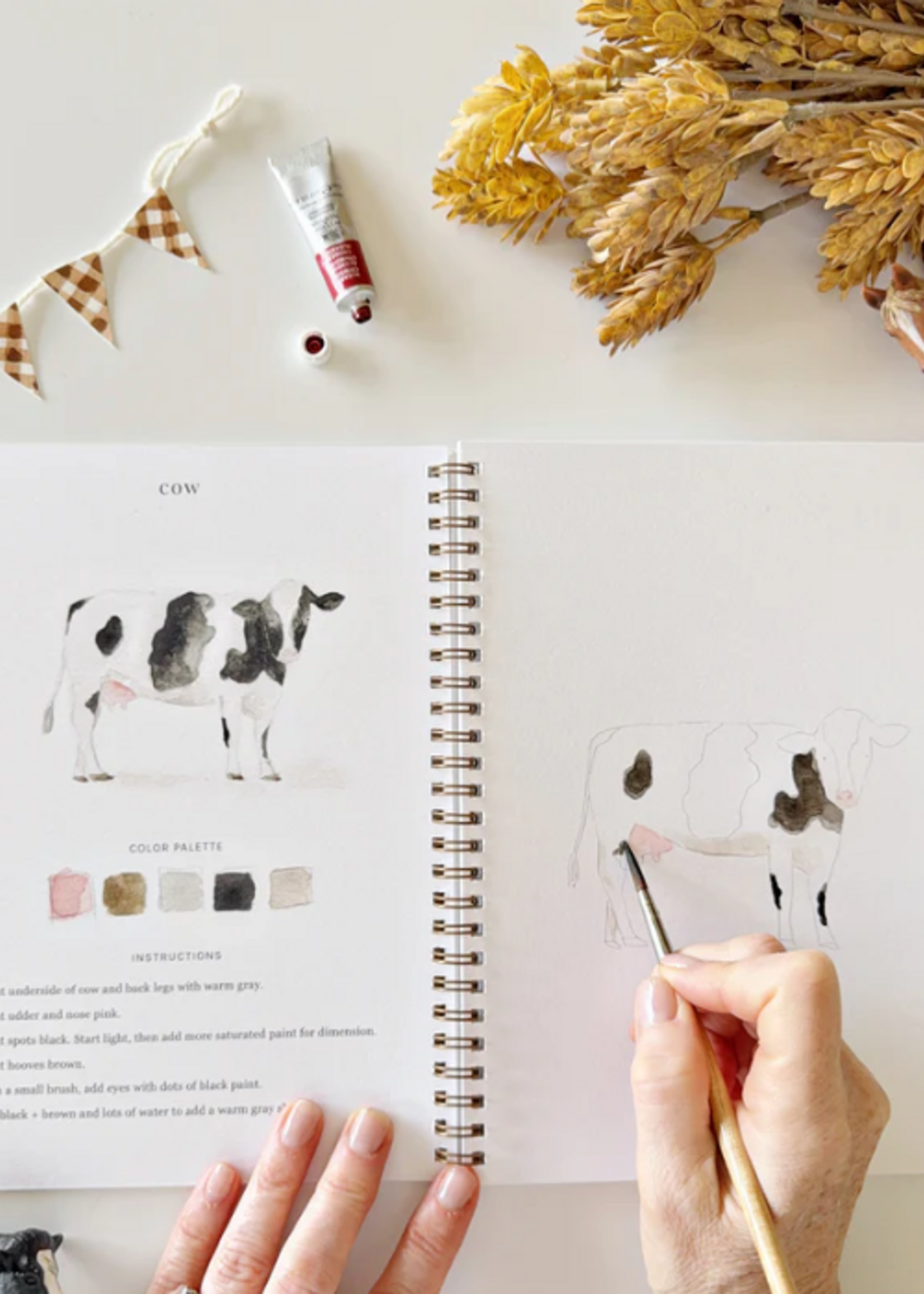 Emily lex studio Emily Lex Studio Farm Watercolor Workbook