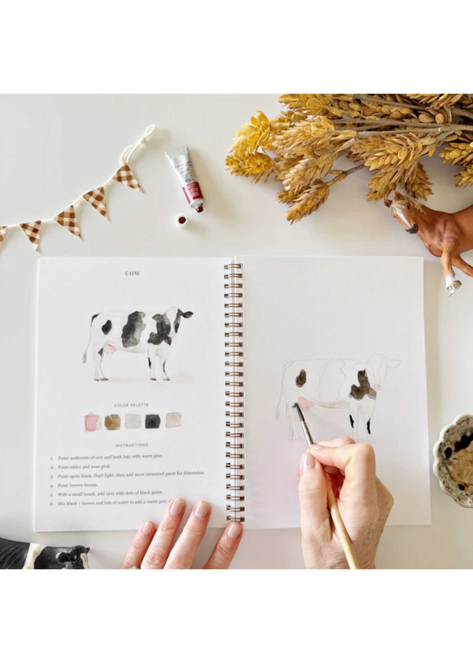 Emily lex studio Emily Lex Studio Farm Watercolor Workbook