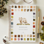 Emily lex studio Emily lex studio Woodland watercolor workbook