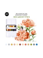 Art Philosophy Art Philosophy Watercolor confections Decadent Pies