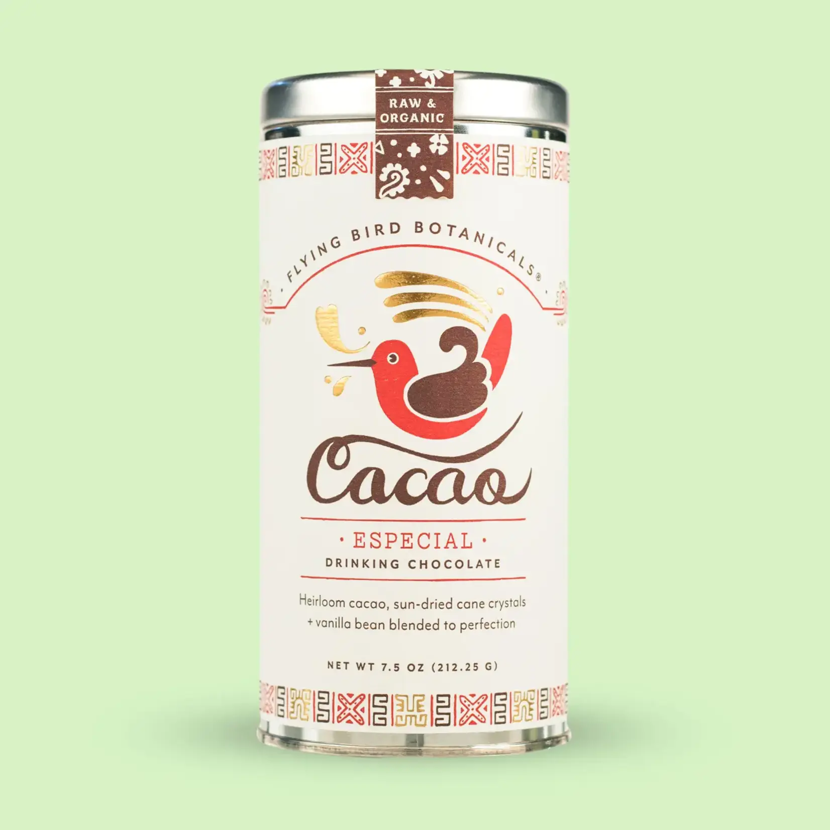 Treehouse Originals Flying bird Botanical cacao especial large  tin