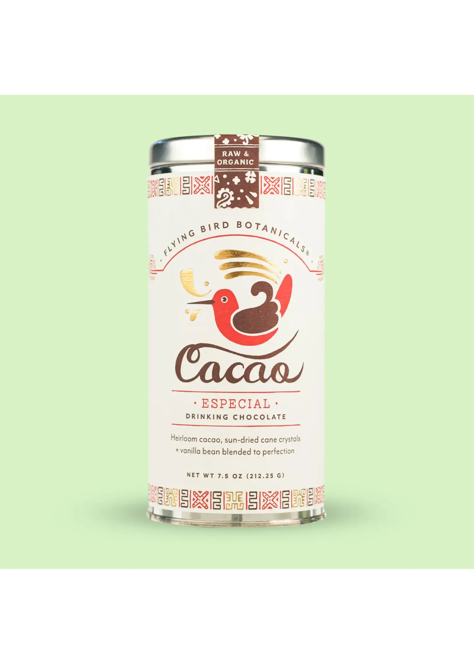 Treehouse Originals Flying bird Botanical cacao especial large  tin