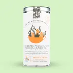 Flying bird Botanical Flying bird Botanical lavender orange red tea bag tea tin