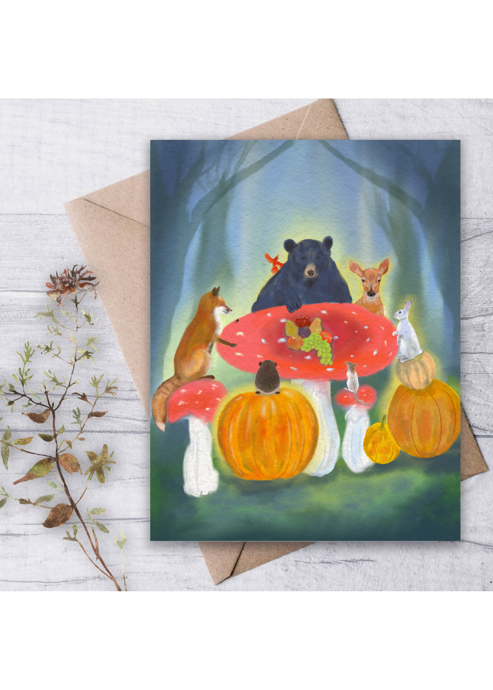 My Muses Card Shop My Muses Card Shop greeting card Thankful