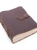 Sugarboo & Co. Sugarboo  Large Chocolate Oiled Leather Journal