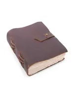 Sugarboo & Co. Sugarboo  Large Chocolate Oiled Leather Journal
