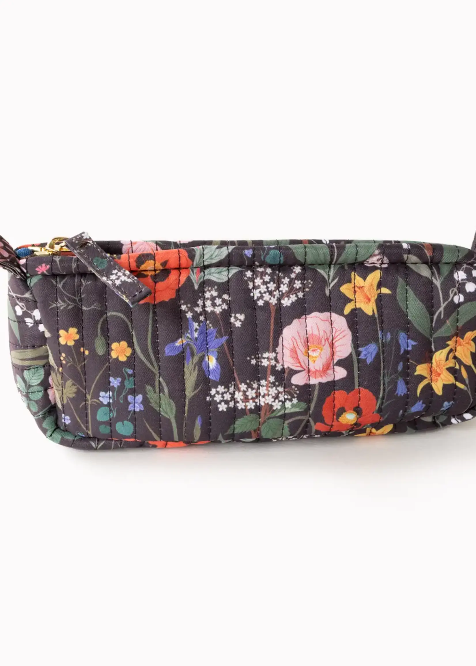 Botanica Paper Co. Wild Flowers  Cotton Quilted Pencil Pouch AP004