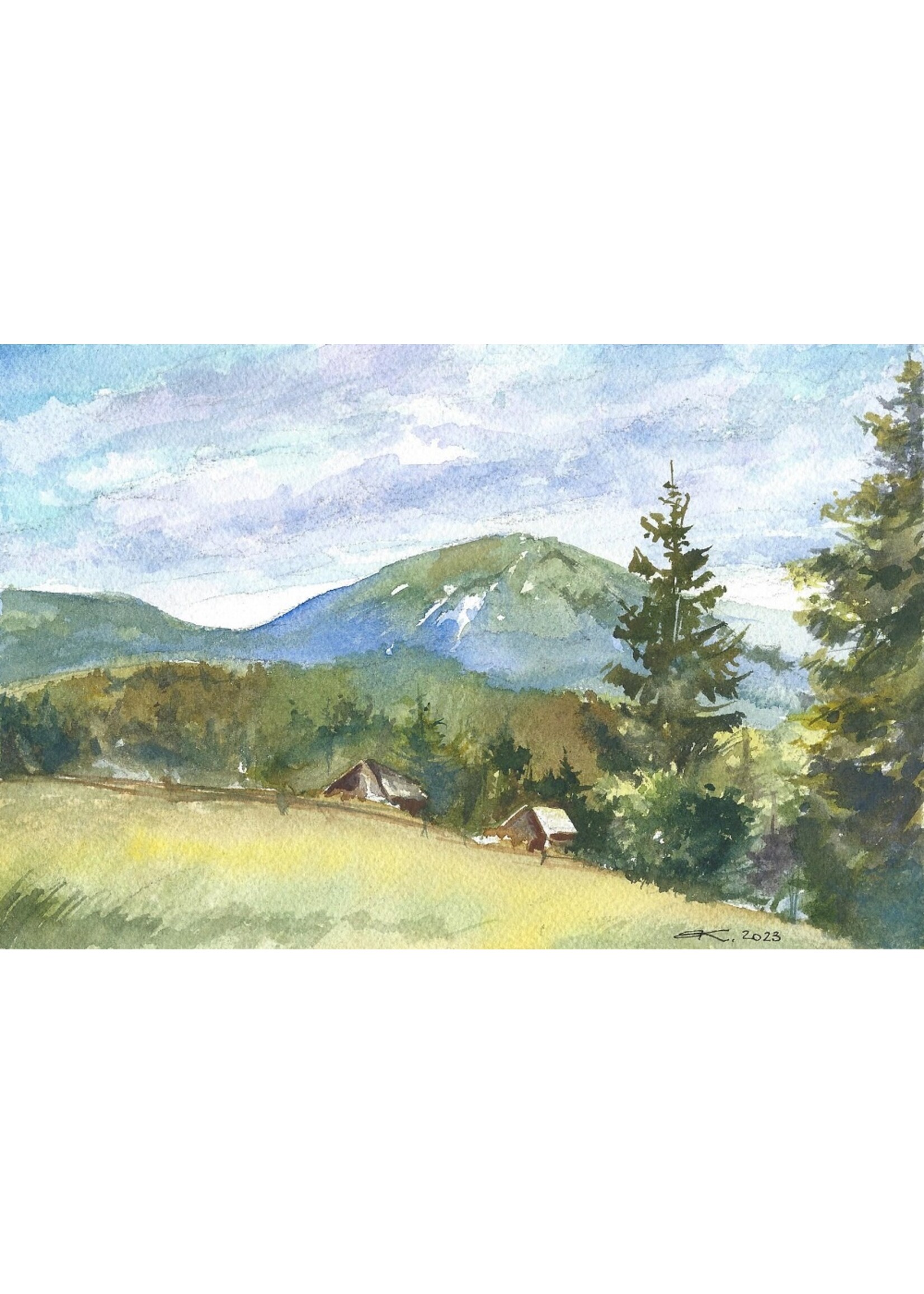 Viktor Kramarenko | Reflections of Tranquility | 6 x  9 | Muse Gallery