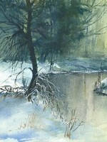 Viktor Kramarenko Evergreen Fog 7 x 10 | Muse Gallery