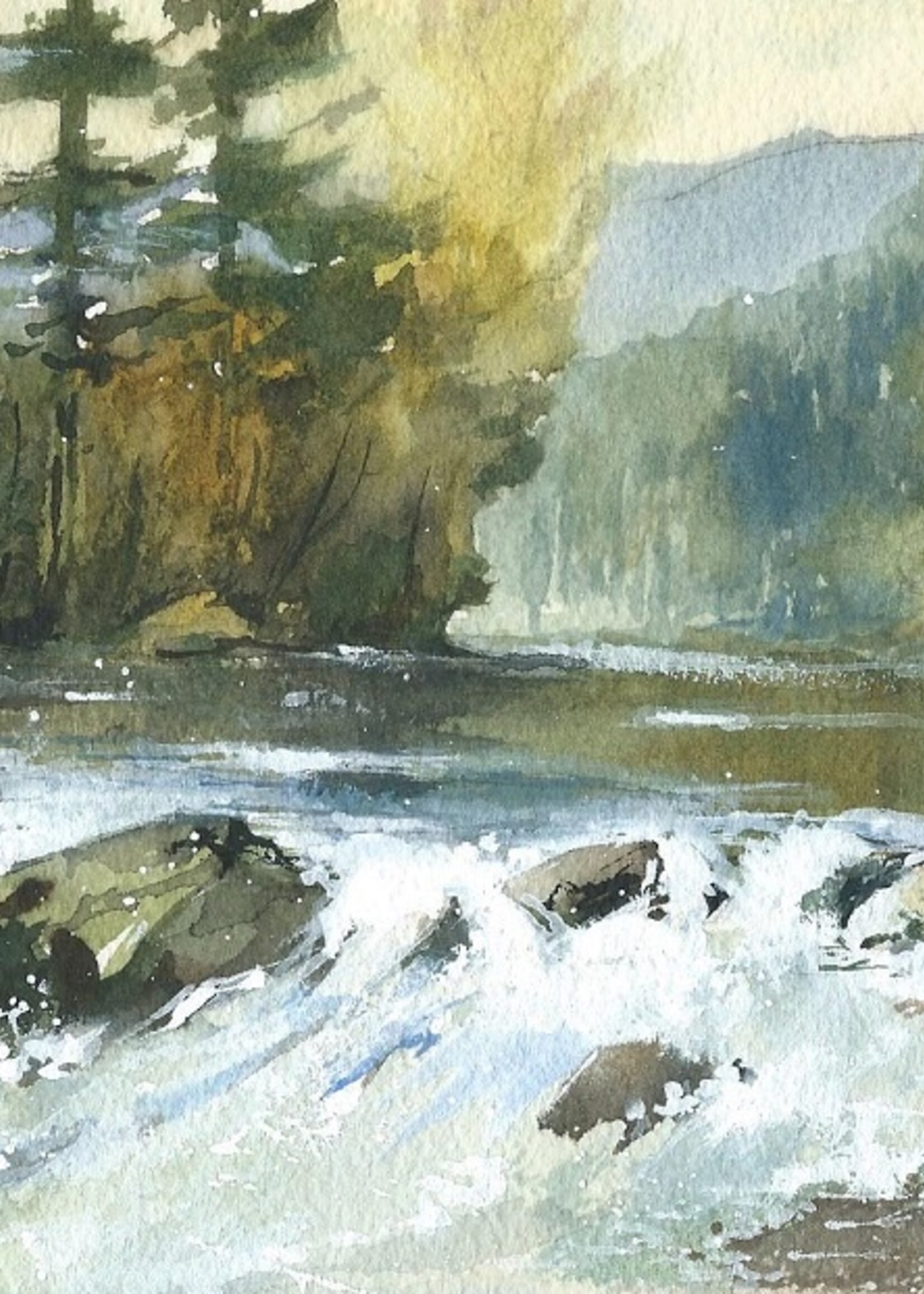 Viktor Kramarenko Echoes of the Current 6 x 9 | Muse Gallery