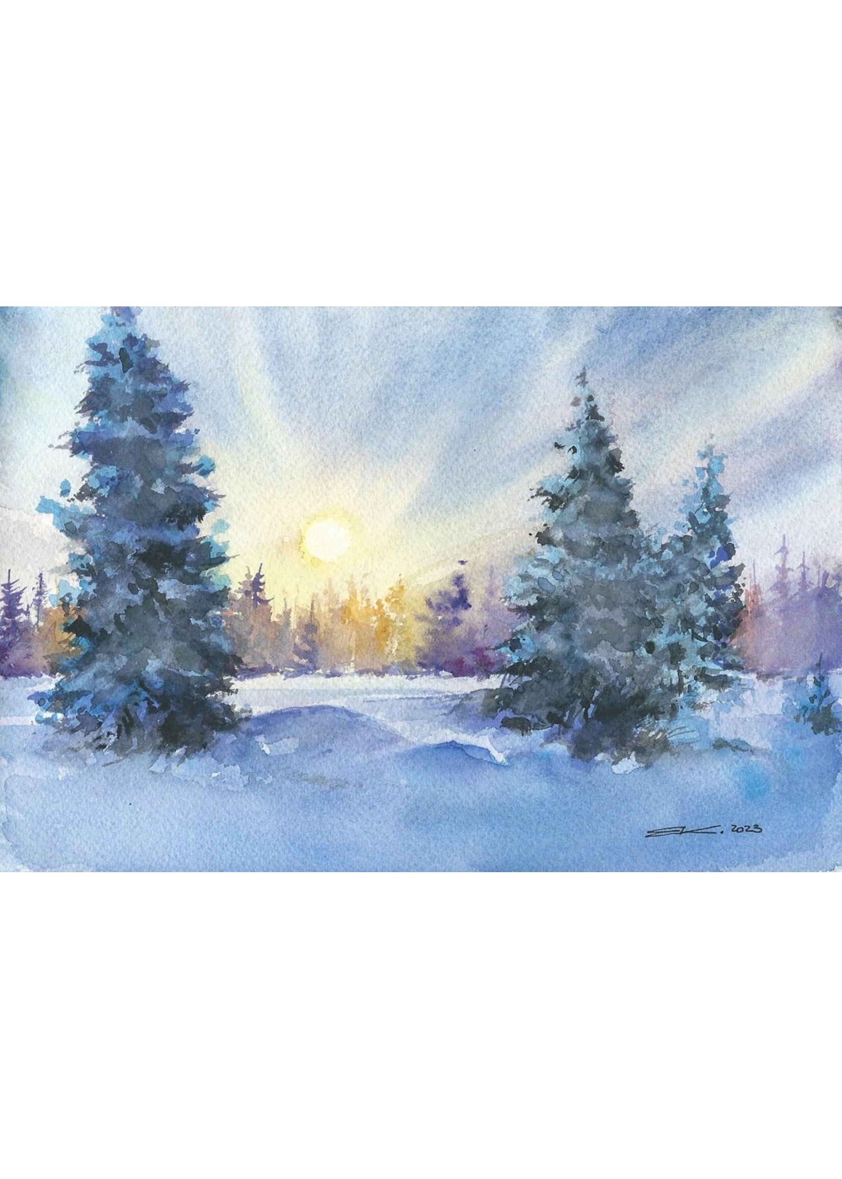 Viktor Kramarenko | Where the Day Opens | 6 x 9 | Muse Gallery