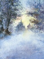 Viktor Kramarenko Where the Light Begins 7 x 10 | Muse Gallery