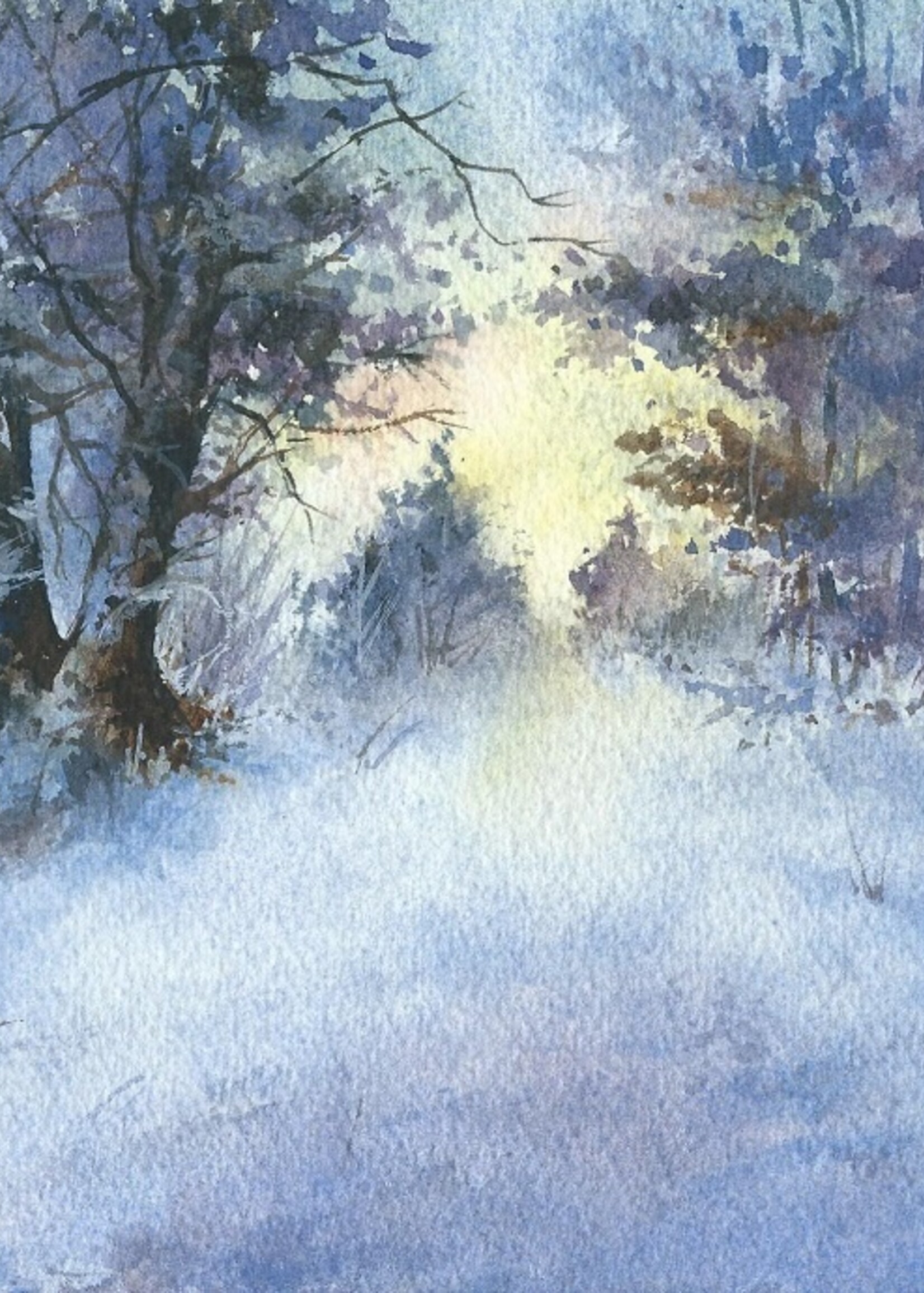 Viktor Kramarenko Where the Light Begins 7 x 10 | Muse Gallery