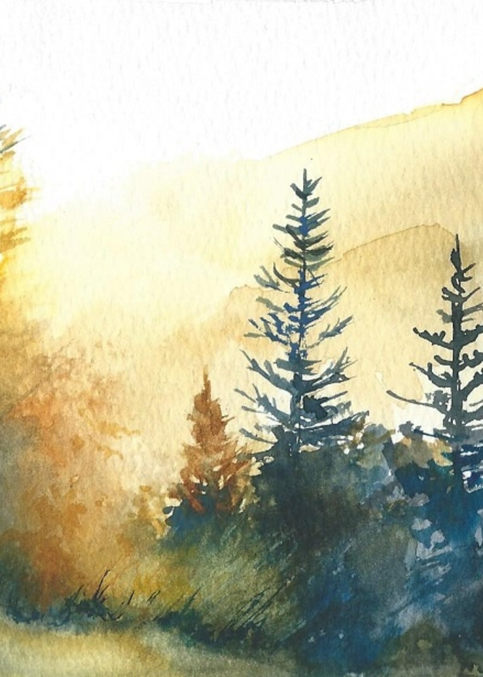 Viktor Kramarenko Summer's Embrace 4.75 x 7.5 | Muse Gallery