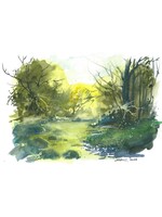 Viktor Kramarenko | Summer Glow | 5.5 x 8.5 | Muse Gallery