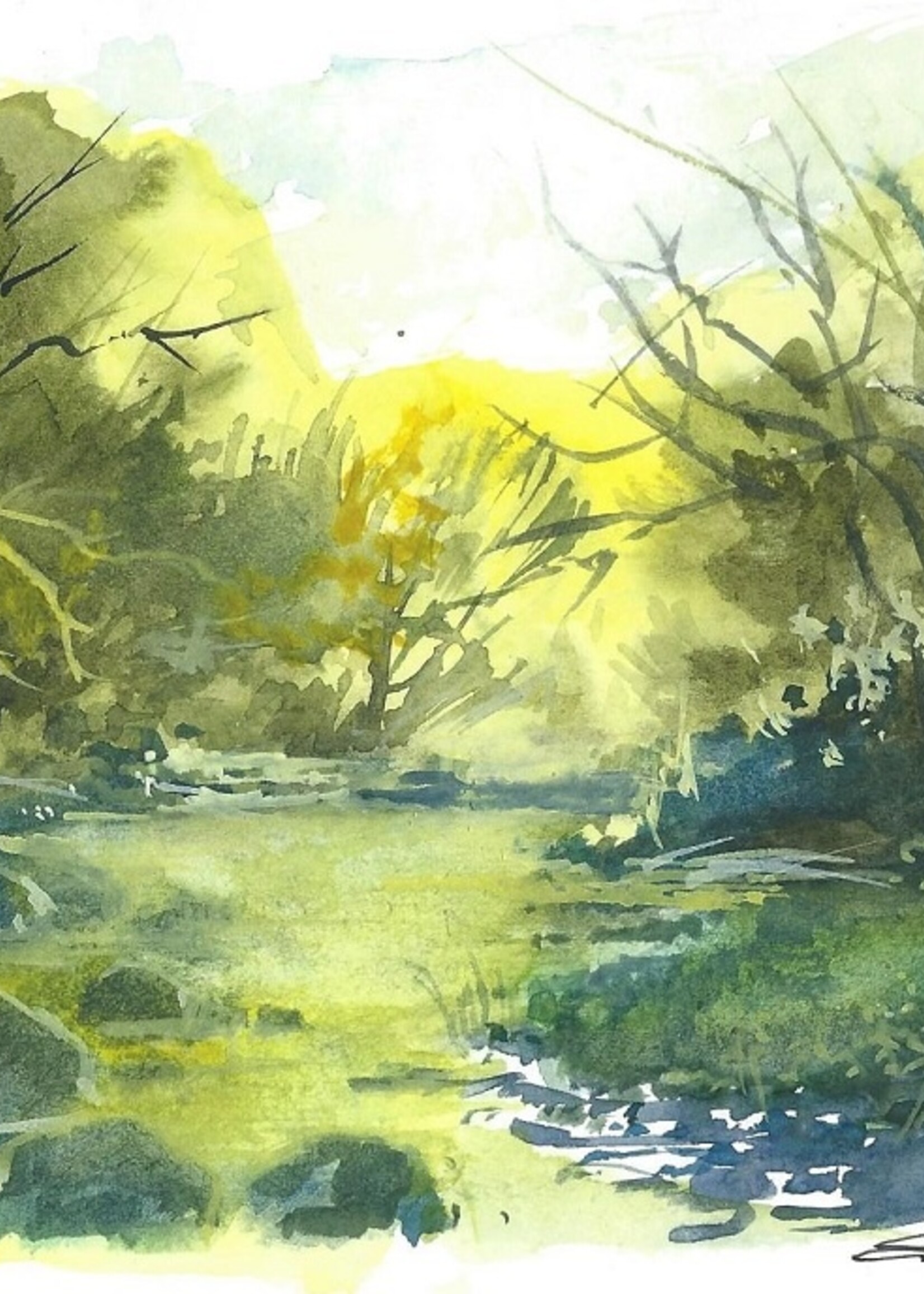 Viktor Kramarenko Summer Glow 5.5 x 8.5 | Muse Gallery