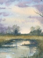 Viktor Kramarenko As Light Returns 6 x 9 | Muse Gallery