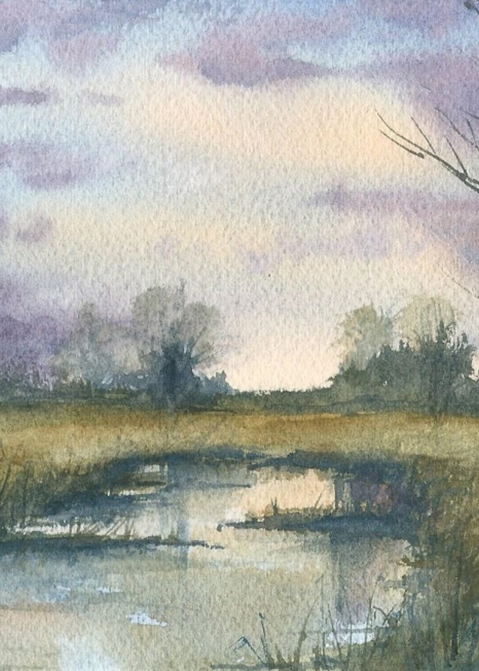 Viktor Kramarenko As Light Returns 6 x 9 | Muse Gallery