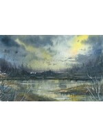 Viktor Kramarenko | Edge of the Night Storm | 6 x 9 | Muse Gallery