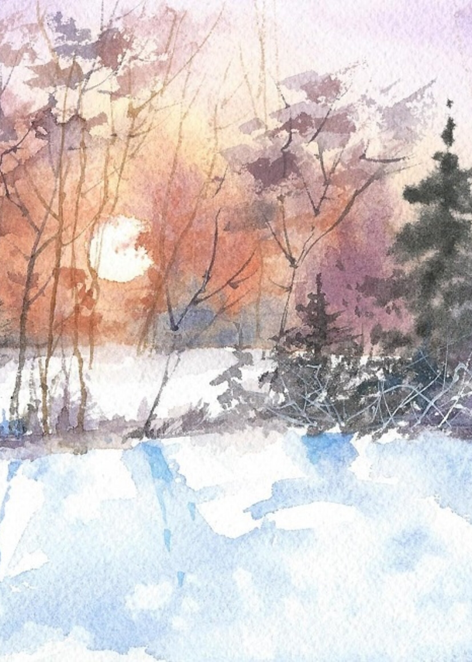 Viktor Kramarenko Moment of Warmth 6 x 9 | Muse Gallery