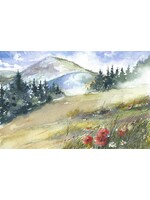 Viktor Kramarenko | Bloom at the Hillside | 6 x 9 | Muse Gallery