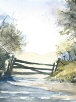 Viktor Kramarenko A Quiet Path 6 x 9 | Muse Gallery