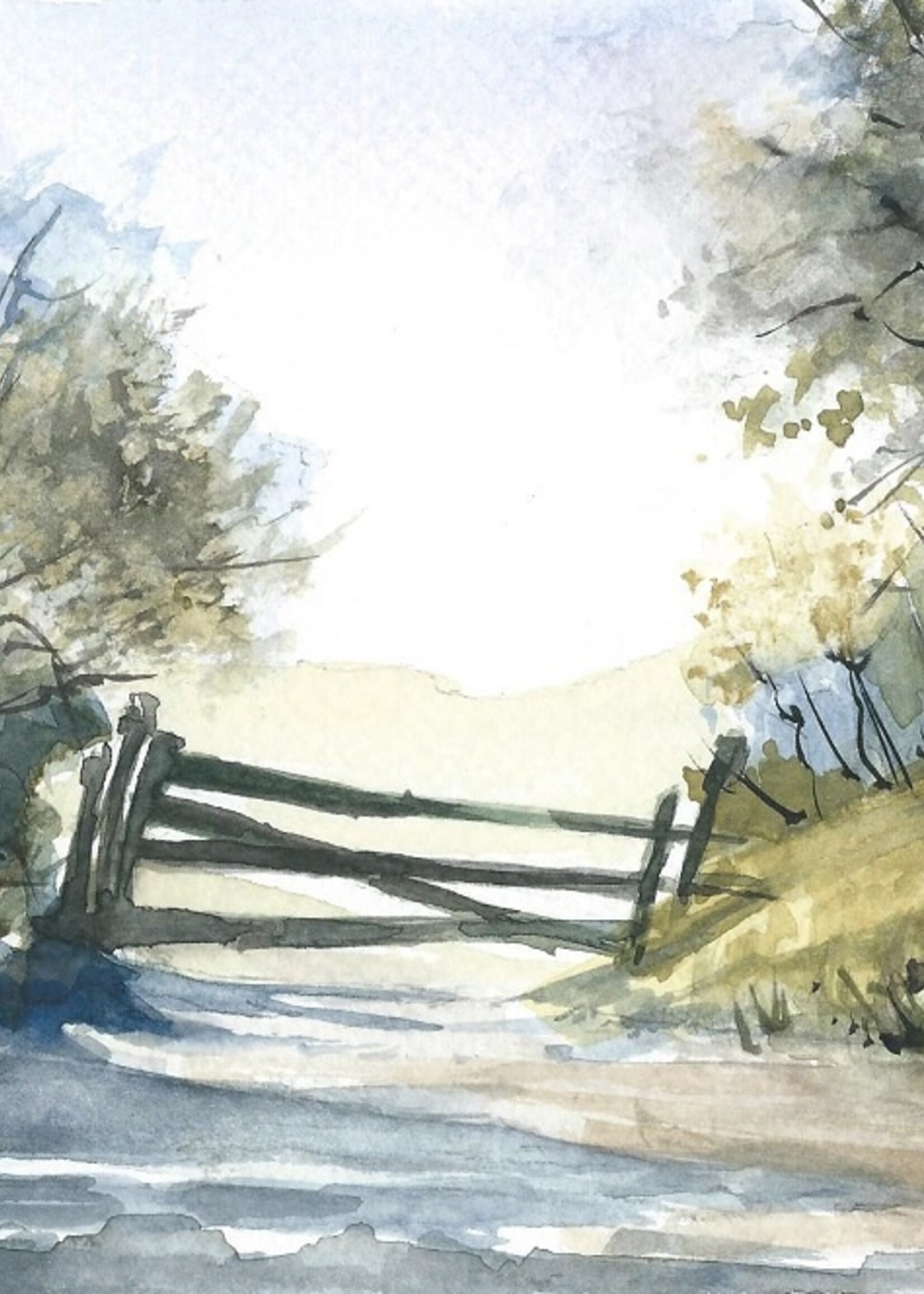 Viktor Kramarenko A Quiet Path 6 x 9 | Muse Gallery